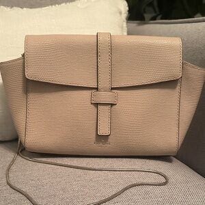 Kate Spade Riverside Taupe  Silver Chain Shoulder/Crossbody Bag - NWOT!